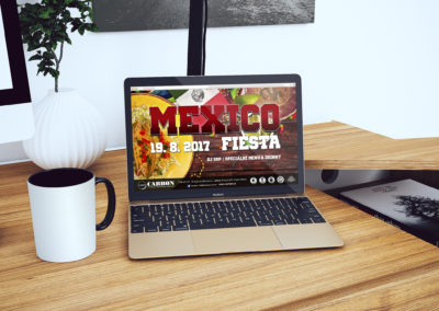 Pozvánka na mexické menu v restauraci CARBON