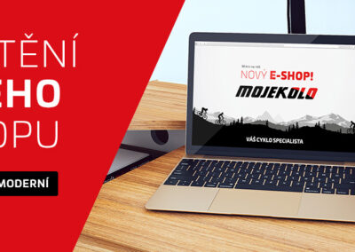 Online banner pro nový eshop mojekolo.cz
